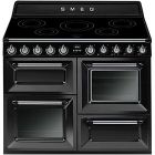 Smeg Victoria TR4110IBL 110cm Induction Range Cooker - Black