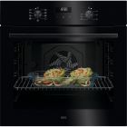 AEG 5000 Series OU5AB20XK SurroundCook Aqua Clean Enamel Built In Single Oven - Black
