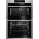AEG DCE731110M SurroundCook Catalytic Built In Double Fan Oven - Stainless Steel