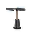 Shark TF200SUK TurboBlade Multi-Directional Cooling Fan - Charcoal, Beat Brass