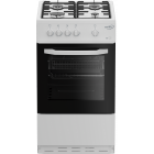 Zenith ZE501W 50cm Single Oven Gas Cooker