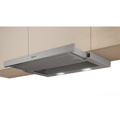 Neff N30 D46BR22N1B 60cm Telescopic Cooker Hood - Silver Metallic