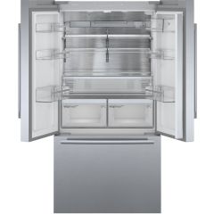 Bosch Series 8 KFF96PIEP French Door American Style Fridge Freezer - Brushed Steel