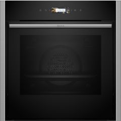 Neff N70 B54CR31N0B Built In Slide & Hide Single Oven - Stainless Steel