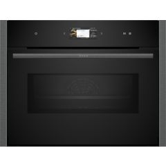 Neff N90 C24MS71G0B Built In Pyrolytic Combination Microwave - Graphite