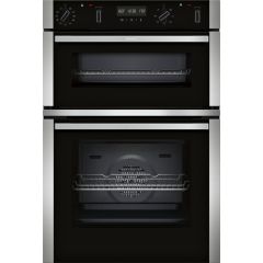 Neff N50 U2ACH7AN7B Built In Pyrolytic Double Oven - Stainless Steel