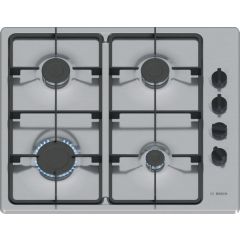 Bosch Series 2 PBP6B5K60 60cm Gas Hob - Stainless Steel