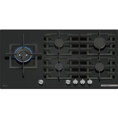 Bosch Series 6 PPM9A6I40 90cm Gas on Glass Hob - Black