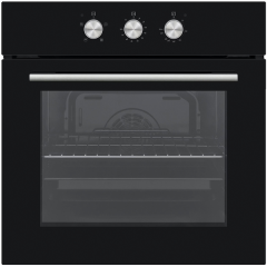 Cata UBO651BK Built In Single Oven with Minute Minder - Black