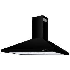 Cata UBSCH100BK 100cm Black Chimney Hood