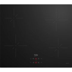 Beko CIHYQI21B 59cm 4 Zone Induction Hob - Black