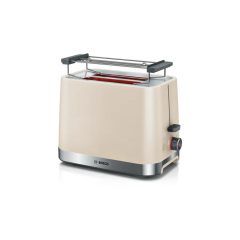 Bosch TAT4M227GB 2 Slice Toaster - Cream