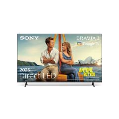 Sony K85S38BP.UKA 85" BRAVIA 3 Direct LED 4K HDR Google TV