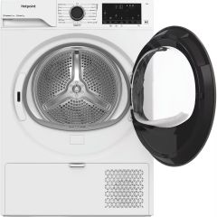 Hotpoint CHD94MWBSUK 9kg ColdGuard Protection and FastDry Heat Pump Tumble Dryer - White