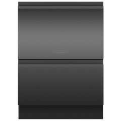 Fisher & Paykel DD60D4HNB9 Series 9 Double DishDrawer 12 Place Settings Dishwasher - Black Steel
