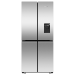Fisher & Paykel RF500QNUX1 Four Door American Style Frost Free Fridge Freezer - Stainless Steel