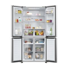 Haier HCR3818ENMM 83.3cm Frost Free American Style Fridge Freezer