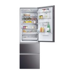 Haier HTW5618EWMP 60cm Frost Free Fridge Freezer with Drinks Dispenser