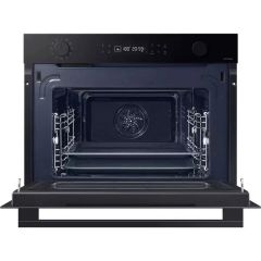 Samsung Series 4 NQ5B4553FBK/U4 50 Litre Compact Combi Microwave Oven - Black Glass