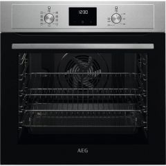 AEG 3000 Series BEX33501EM SurroundCook Built In Single Oven - Stainless Steel
