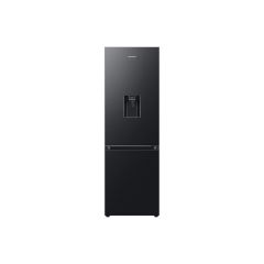 Samsung RB34C632EBN/EU 60cm Frost Free Fridge Freezer with Non-Plumbed Drinks Dispenser - Black