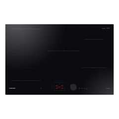 Samsung NZ85C6058FK/U1 Slim Fit 80cm 5 Zone Induction Hob with Flex Zone Plus - Black
