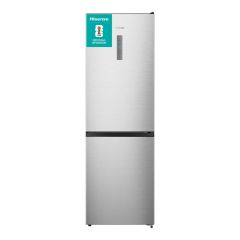 Hisense RB395N4BCE 60cm 60/40 Total No Frost Fridge Freezer - Stainless Steel
