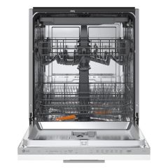 LG Series 5 QuadWash™ DB273TX 14 PS WiFi Connected Integrated Full Size Dishwasher - A Rated