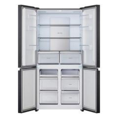 LG GMM42ABBEH 91cm Total No Frost Four Door Smart American Fridge Freezer - Matte Black