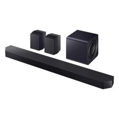 Samsung HW-Q990H/XU 11.1.4ch Q-Series Soundbar with Subwoofer & Rear Speaker - Titan Black