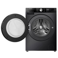 Hisense WF3S1043BB3 1400 Spin 10.5kg Washing Machine with Steam Wash - Black