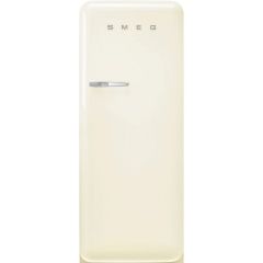 Smeg FAB28RCR6UK 60cm 50's Retro Style Tall Fridge with Ice Box - Cream - Right Hand Hinge
