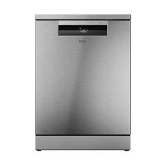 Haier XF 6B2M3BX-80 16 Place Settings 60cm Full Width Dishwasher with Cutlery Drawer - Stainless Steel