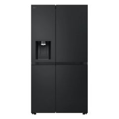 LG GSLE81EPBD Side by Side Frost Free American Fridge Freezer - Black Steel