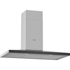 Neff N50 D94QFM1N0B 90cm Chimney Cooker Hood - Stainless Steel