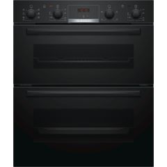 Bosch Series 4 NBS533BB0B Built Under Double Oven - Black