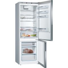 Bosch Series 6 KGE49AICAG 70cm Low Frost Fridge Freezer - Brushed Steel