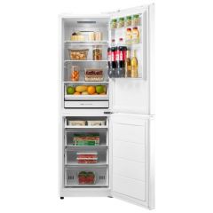 Midea MDRB379FGD01 55cm Frost Free Fridge Freezer - White