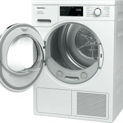 Miele TEH785 WP 9kg Dry Heat Pump Tumble Dryer - Lotus White