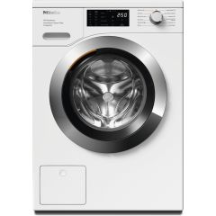 Miele W1 Excellence WEE385 WCS 1400 Spin 8kg Washing Machine - Lotus White