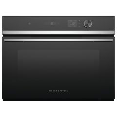 Fisher & Paykel OM60NDLX1 Series 7 Contemporary Compact Combi-Microwave Oven - Stainless Steel