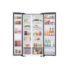 Samsung RS70F64KDTEU Series 6 SpaceMax™ Side by Side Plumbed American Fridge Freezer - Silver
