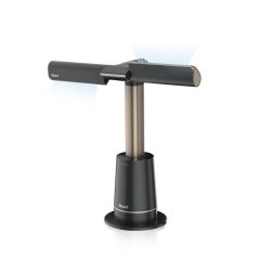 Shark TF200SUK TurboBlade Multi-Directional Cooling Fan - Charcoal, Beat Brass