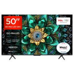 TCL 50Q6C-UK 50" 4K QD-Mini LED Google TV