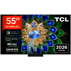 TCL 55A400U-UK 55" A400U Premium Wallpaper QD-Mini LED 4K UHD Google TV