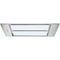 Cata UBADCH110W1 110cm White & Stainless Steel Ceiling Cooker Hood