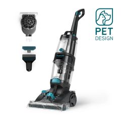 Vax CDCW-PMXP Platinum Power Max Pet-Design Carpet Cleaner - Black & Teal