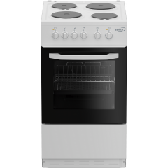Zenith ZE503W 50cm Single Oven Electric Cooker